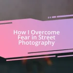 How I Overcome Fear in Street Photography