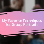 My Favorite Techniques for Group Portraits