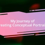 My Journey of Creating Conceptual Portraits