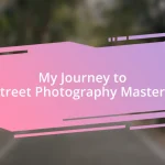 My Journey to Street Photography Mastery